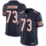 Men's Chicago Bears #73 Jonah Jackson Navy 2025 Vapor Football Stitched Jersey