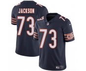 Men's Chicago Bears #73 Jonah Jackson Navy 2025 Vapor Football Stitched Jersey