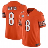 Men's Chicago Bears #8 Cairo Santos Orange 2026 F.U.S.E. 2-Star C Patch Vapor Untouchable Limited Football Stitched Jersey