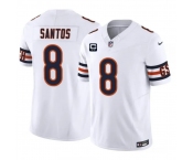 Men's Chicago Bears #8 Cairo Santos White 2026 F.U.S.E. 2-Star C Patch Vapor Untouchable Limited Football Stitched Jersey Men's Chicago Bears #8 Cairo Santos White 2026 F.U.S.E. 2-Star C Patch Vapor Untouchable Limited Football Stitched Jersey