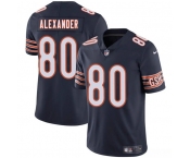 Men's Chicago Bears #80 Maurice Alexander Navy 2025 Vapor Football Stitched Jersey