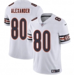 Men's Chicago Bears #80 Maurice Alexander White 2025 Vapor Football Stitched Jersey