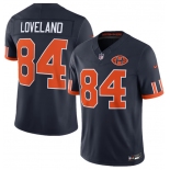 Men's Chicago Bears #84 Colston Loveland Navy 2026 F.U.S.E. Rivalries Collection Limited Football Stitched Jersey Men's Chicago Bears #84 Colston Loveland Navy 2026 F.U.S.E. Rivalries Collection Limited Football Stitched Jersey