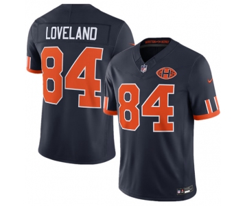 Men's Chicago Bears #84 Colston Loveland Navy 2026 F.U.S.E. Rivalries Collection Limited Football Stitched Jersey