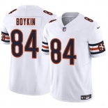 Men's Chicago Bears #84 Miles Boykin White 2025 F.U.S.E. Vapor Untouchable Limited Football Stitched Jersey