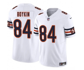 Men's Chicago Bears #84 Miles Boykin White 2025 F.U.S.E. Vapor Untouchable Limited Football Stitched Jersey