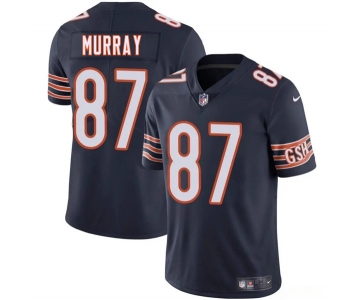 Men's Chicago Bears #87 Jordan Murray Navy 2025 Vapor Football Stitched Jersey