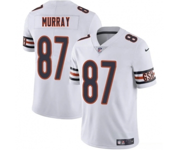Men's Chicago Bears #87 Jordan Murray White 2025 Vapor Football Stitched Jersey