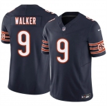 Men's Chicago Bears #9 Jahdae Walker Navy 2026 F.U.S.E. Vapor Untouchable Limited Football Stitched Jersey