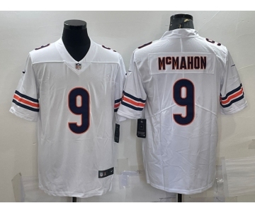 Men's Chicago Bears #9 Jim McMahon White 2022 Vapor Untouchable Stitched NFL Nike Limited Jersey