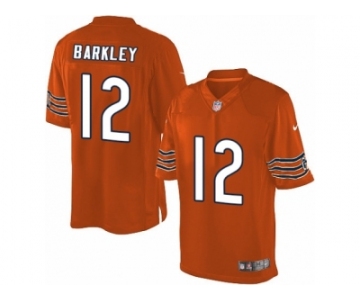 Men's Nike Chicago Bears #12 Matt Barkley Limited Orange Alternate NFL Jersey
