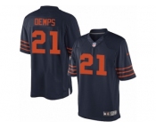 Men's Nike Chicago Bears #21 Quintin Demps Limited Navy Blue 1940s Throwback Alternate NFL Jersey