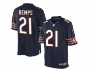 Men's Nike Chicago Bears #21 Quintin Demps Limited Navy Blue Team Color NFL Jersey