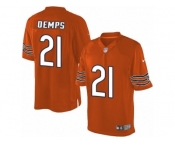 Men's Nike Chicago Bears #21 Quintin Demps Limited Orange Alternate NFL Jersey