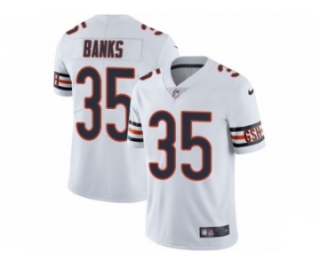 Men's Nike Chicago Bears #35 Johnthan Banks Vapor Untouchable Limited White NFL Jersey