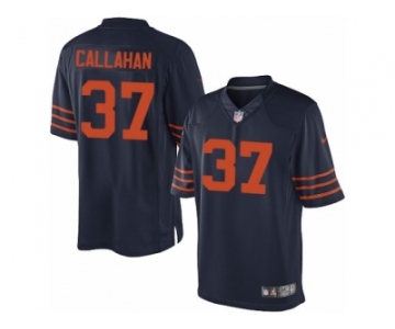 Men's Nike Chicago Bears #37 Bryce Callahan Limited Navy Blue 1940s Throwback Alternate NFL Jersey