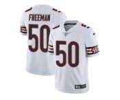 Men's Nike Chicago Bears #50 Jerrell Freeman Vapor Untouchable Limited White NFL Jersey