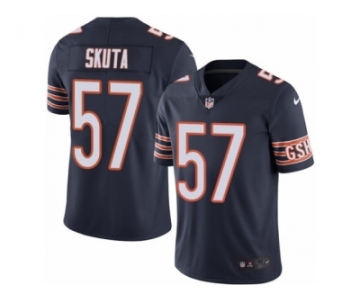 Men's Nike Chicago Bears #57 Dan Skuta Navy Blue Team Color Vapor Untouchable Limited Player NFL Jersey