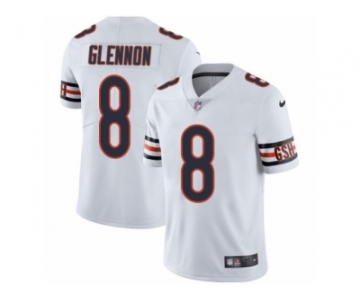 Men's Nike Chicago Bears #8 Mike Glennon Vapor Untouchable Limited White NFL Jersey
