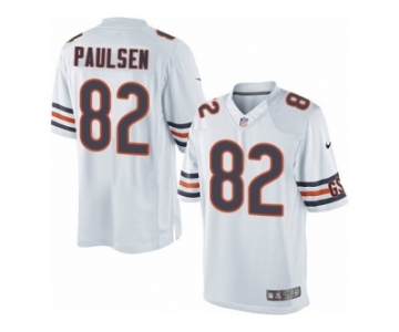 Men's Nike Chicago Bears #82 Logan Paulsen Limited White NFL Jersey