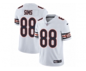 Men's Nike Chicago Bears #88 Dion Sims Vapor Untouchable Limited White NFL Jersey