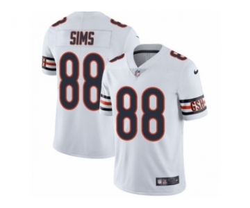 Men's Nike Chicago Bears #88 Dion Sims Vapor Untouchable Limited White NFL Jersey
