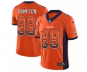 Men's Nike Chicago Bears #99 Dan Hampton Limited Orange Rush Drift Fashion NFL Jersey