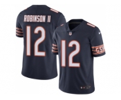Nike Chicago Bears #12 Allen Robinson II Navy Blue Team Color Men Stitched NFL Vapor Untouchable Limited Jersey