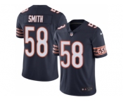Nike Chicago Bears #58 Roquan Smith Navy Blue Team Color Men Stitched NFL Vapor Untouchable Limited Jersey