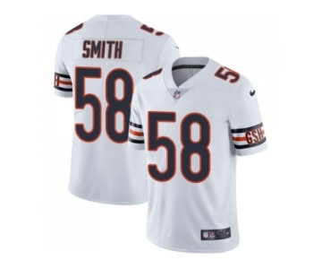 Nike Chicago Bears #58 Roquan Smith White Men Stitched NFL Vapor Untouchable Limited Jersey
