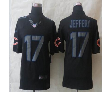 nike nfl jerseys chicago bears #17 jeffery black[nike impact limited]