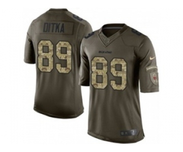 nike nfl jerseys chicago bears #89 mike ditka army green[nike Limited Salute To Service]