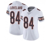 Women Chicago Bears #84 Colston Loveland White F.U.S.E. Vapor Untouchable Limited Stitched Football Jersey Women Chicago Bears #84 Colston Loveland White F.U.S.E. Vapor Untouchable Limited Stitched Football Jersey