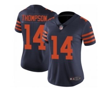 Women Nike Chicago Bears #14 Deonte Thompson Navy Blue Alternate Vapor Untouchable Limited Player NFL Jersey