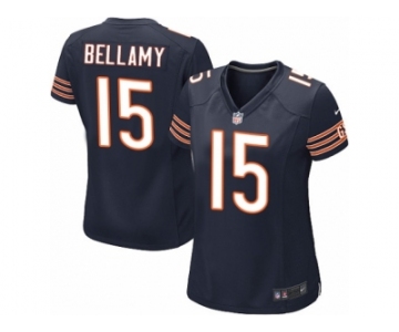 Women Nike Chicago Bears #15 Josh Bellamy Game Navy Blue Team Color NFL Jersey