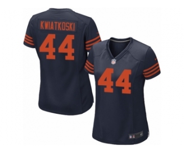 Women Nike Chicago Bears #44 Nick Kwiatkoski Game Navy Blue Alternate NFL Jersey