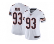 Women Nike Chicago Bears #93 Sam Acho White Vapor Untouchable Limited Player NFL Jersey