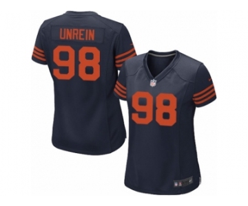 Women Nike Chicago Bears #98 Mitch Unrein Game Navy Blue Alternate NFL Jersey