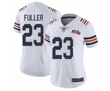 Women's Chicago Bears #23 Kyle Fuller White 100th Season Limited Football Jersey