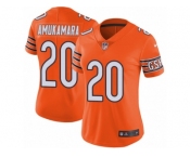 Women's Nike Chicago Bears #20 Prince Amukamara Vapor Untouchable Limited Orange Rush NFL Jersey