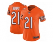Women's Nike Chicago Bears #21 Quintin Demps Vapor Untouchable Limited Orange Rush NFL Jersey