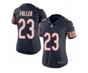 Women's Nike Chicago Bears #23 Kyle Fuller Limited Navy Blue Rush NFL Jersey