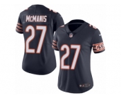 Women's Nike Chicago Bears #27 Sherrick McManis Limited Navy Blue Rush NFL Jersey