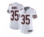 Women's Nike Chicago Bears #35 Johnthan Banks Vapor Untouchable Limited White NFL Jersey