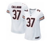 Women's Nike Chicago Bears #37 Bryce Callahan Limited White NFL Jersey