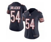 Women's Nike Chicago Bears #54 Brian Urlacher Limited Navy Blue Rush NFL Jersey