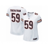 Women's Nike Chicago Bears #59 Danny Trevathan Limited White NFL Jersey