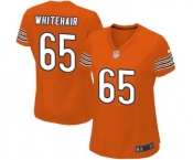 Women's Nike Chicago Bears #65 Cody Whitehair Game Orange Alternate NFL Jersey
