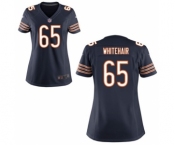 Women's Nike Chicago Bears #65 Cody Whitehair Navy Blue Team Color NFL Jersey