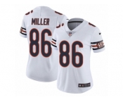 Women's Nike Chicago Bears #86 Zach Miller Vapor Untouchable Limited White NFL Jersey